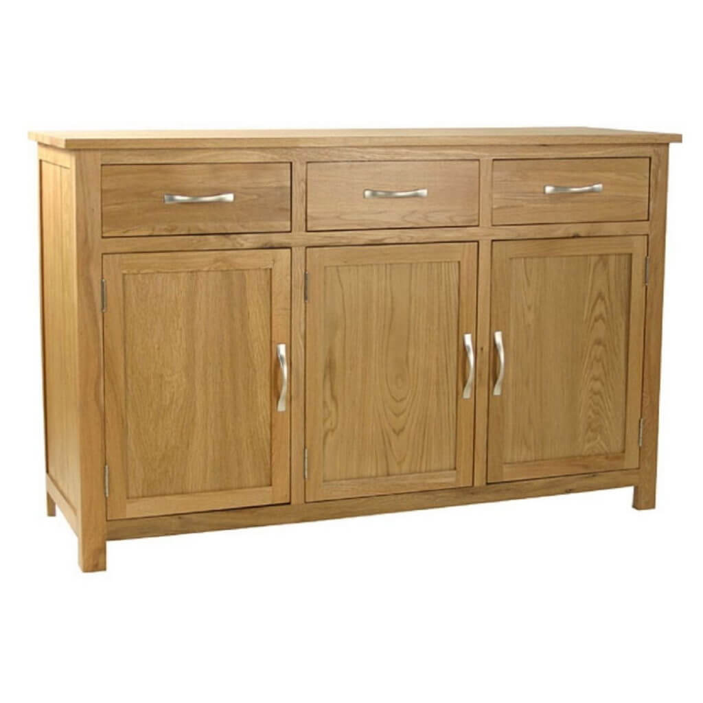 Classic Oak 3 Door Sideboard | Pine and Oak