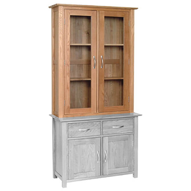 Thame Oak 3′ Glazed Dresser Top | Pine and Oak